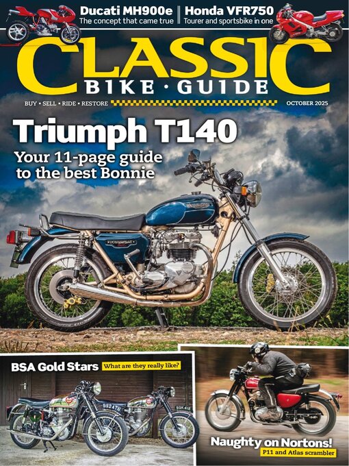 Title details for Classic Bike Guide by Kelsey Publishing Ltd - Available